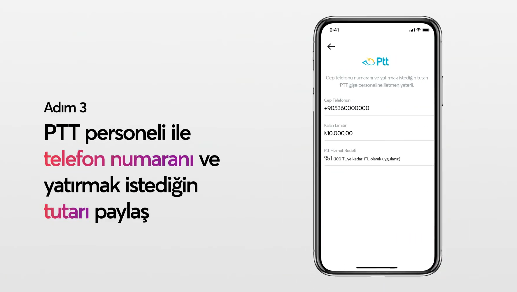 PTT Papara Para Yatırma